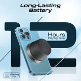 Promate High-Fidelity Mini Bluetooth Speaker with MagSafe Compatible Base - Black