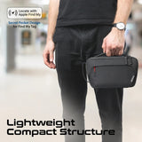 Promate Versatile Tech Essential Organizer Pouch Bag with Multiple Pockets - Black