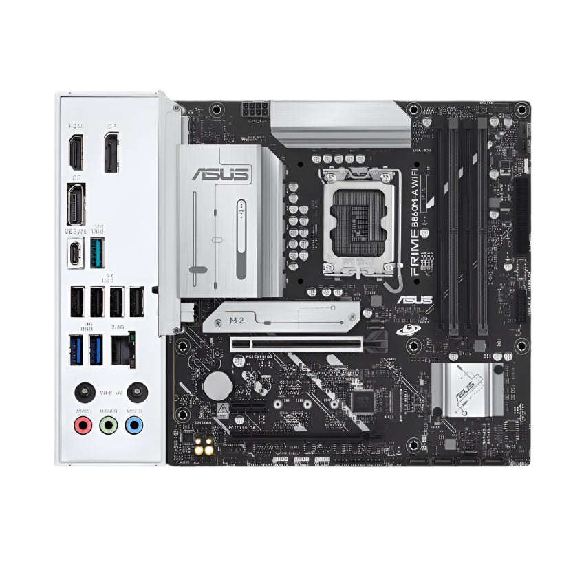 اللوحة الأم ASUS PRIME B860M-A WIFI – Micro-ATX لمعالجات Intel