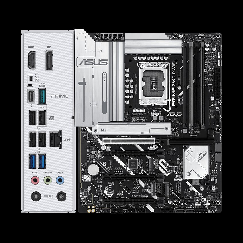 Asus Prime Z890-P Wifi, AI, DDR5, Pcle 5.0, LGA 1851 PC Motherboard