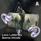 Promate AudioFit Open Ear Clip On TWS Earbuds w/ IntelliTouch - purple