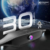 Promate 20W BassBoost Quad Speaker Wireless RGB Soundbar 30Hours Playback - Black