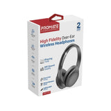 Promate - LaBoca
High Fidelity Over-Ear Wireless Headphones - Black