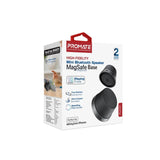 Promate High-Fidelity Mini Bluetooth Speaker with MagSafe Compatible Base - Black