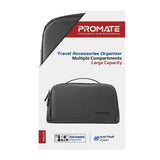 Promate Travel Aceesories Organizer with Multiple Compartments & Large Capacity