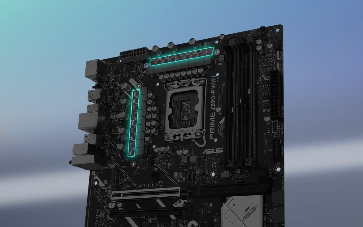 Asus Prime Z890-P Wifi, AI, DDR5, Pcle 5.0, LGA 1851 PC Motherboard