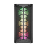 PC Case Fsp Cmt211 ATX  Case Transparent Side Panel RGB