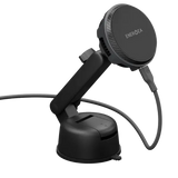 Energea MAGARCTIC DRIVE, QI2.2 WIRELESS CAR CHARGER 25W (WINDSCREEN/AIRVENT) WITH 45W CHARGER - GUNMETAL