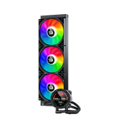REDRAGON CCW-1017 360 CPU Liquid Cooler With Temperature Display 3x 12cm RGB Fans