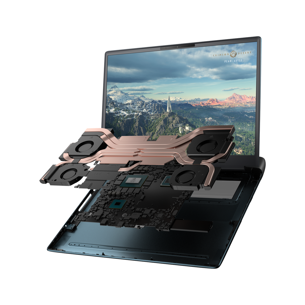 Alienware 16 Area-51 AA16250, Intel Core Ultra 9 275HX, RAM 64 GB DDR5, SSD 2 TB, GeForce RTX 5090 24 GB, Windows 11 Pro  16" WQXGA 240 Hz Gaming Laptop- Liquid Teal (English Keyboard)