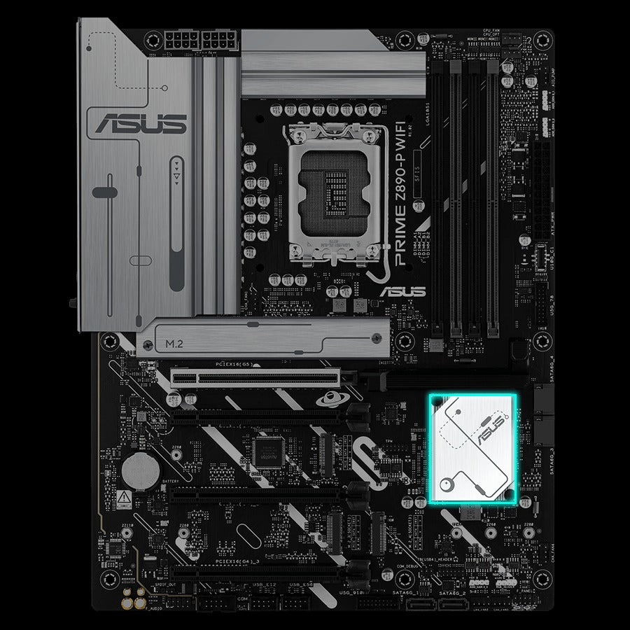 Asus Prime Z890-P Wifi, AI, DDR5, Pcle 5.0, LGA 1851 PC Motherboard