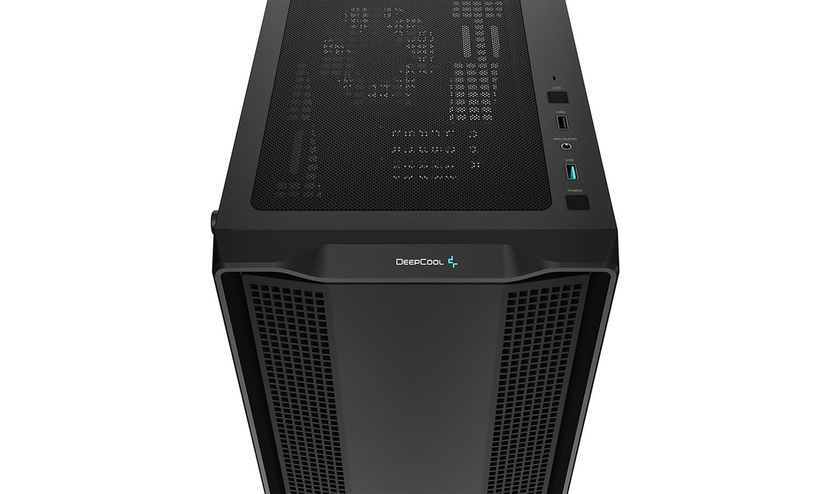 PC case Deepcool CC360 ARGB Micro Atx Tempered Glass Side Panel  with 3 ARGB Fans - Black