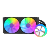 Darkflash Aquaglow DG240 all in one 240mm ARGB Liquid CPU Cooler - Black
