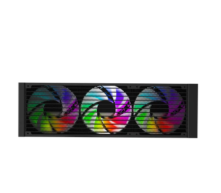 REDRAGON CCW-1017 360 CPU Liquid Cooler With Temperature Display 3x 12cm RGB Fans