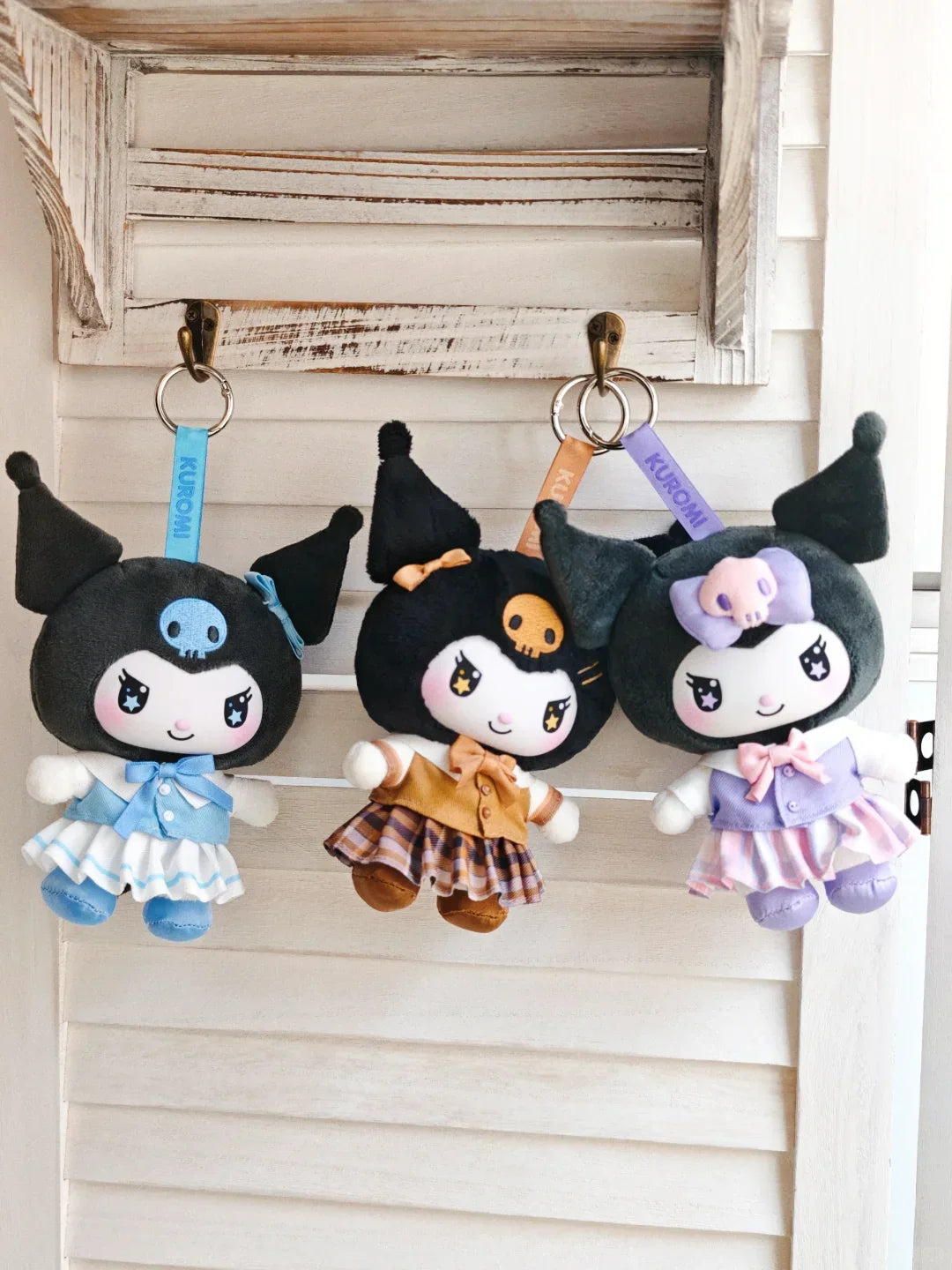 KUROMI School Life Series Plush Pendant (Blind Box) selling per piece - 2303566610101