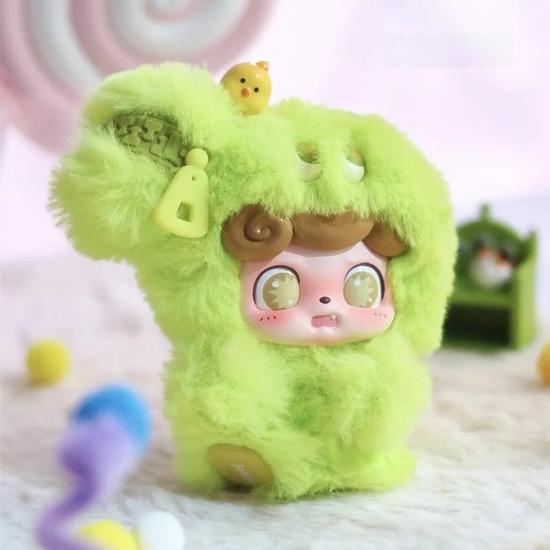 Q.Kid Emotional Hairy Monsters Series Plush (Blind  Box) selling per piece - JO-2025025