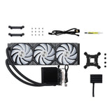 TRYX Panorama ARGB 360mm Liquid Cooler - Black