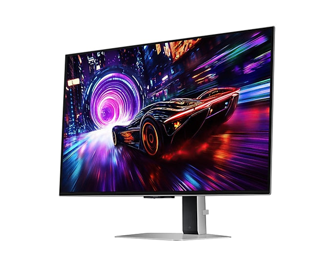 سامسونج اوديسي G8 شاشة ألعاب مسطحة موديل LS32FG810SMXUE,  حجم 32 بوصة، دقة 4K UHD(3840 x 2160) ، معدل تحديث 240 هرتز, سرعة استجابة 0.03 ملي ثانية, HDMI 2.1 مع دعم  AMD FreeSync Premium Pro
