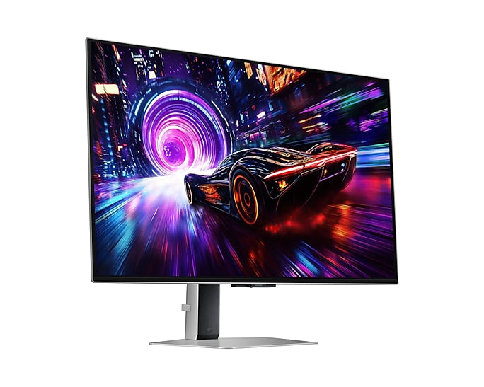 سامسونج اوديسي G8 شاشة ألعاب مسطحة موديل LS32FG810SMXUE,  حجم 32 بوصة، دقة 4K UHD(3840 x 2160) ، معدل تحديث 240 هرتز, سرعة استجابة 0.03 ملي ثانية, HDMI 2.1 مع دعم  AMD FreeSync Premium Pro