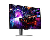 سامسونج اوديسي G8 شاشة ألعاب مسطحة موديل LS32FG810SMXUE,  حجم 32 بوصة، دقة 4K UHD(3840 x 2160) ، معدل تحديث 240 هرتز, سرعة استجابة 0.03 ملي ثانية, HDMI 2.1 مع دعم  AMD FreeSync Premium Pro