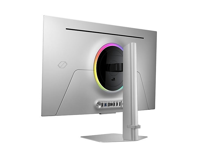 سامسونج اوديسي G8 شاشة ألعاب مسطحة موديل LS32FG810SMXUE,  حجم 32 بوصة، دقة 4K UHD(3840 x 2160) ، معدل تحديث 240 هرتز, سرعة استجابة 0.03 ملي ثانية, HDMI 2.1 مع دعم  AMD FreeSync Premium Pro