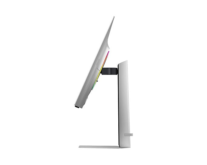 سامسونج اوديسي G8 شاشة ألعاب مسطحة موديل LS32FG810SMXUE,  حجم 32 بوصة، دقة 4K UHD(3840 x 2160) ، معدل تحديث 240 هرتز, سرعة استجابة 0.03 ملي ثانية, HDMI 2.1 مع دعم  AMD FreeSync Premium Pro