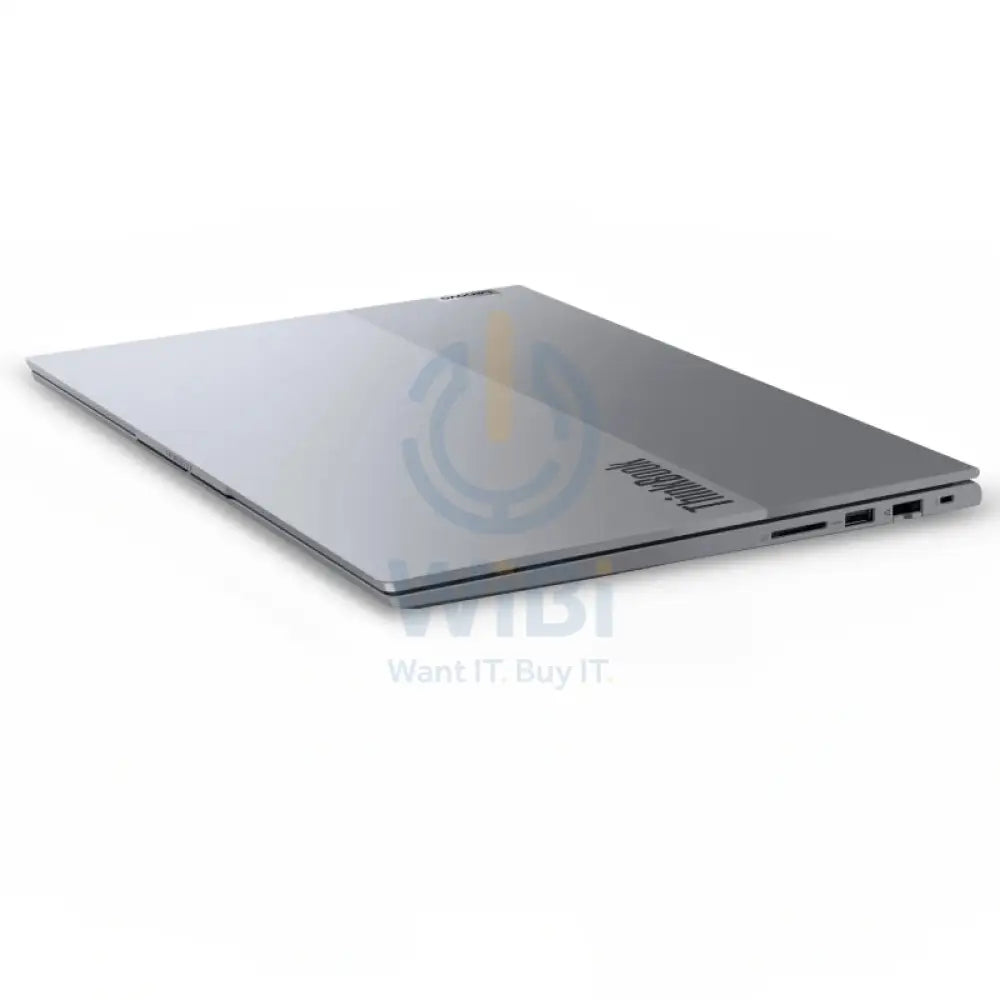 Lenovo ThinkBook 16 G8 IAL Intel Core Ultra 9 185H 16C/ 16" WUXGA/ 16GB DDR5 RAM/ 512GB M.2 NVMe SSD/ Integrated Intel Arc Graphics/DOS/Eng-Arb/1YW/Arctic Grey
