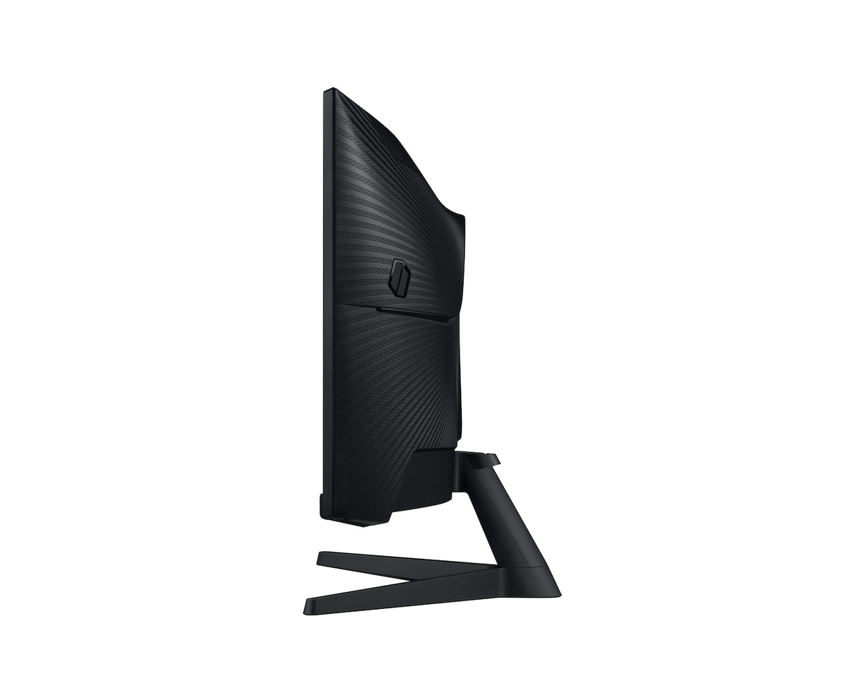 شاشة سامسونج أوديسي G55T برو للألعاب، مقاس 34 بوصة، بدقة WQHD 2K (3440 × 1440)، ومعدل تحديث 165 هرتز، وزمن استجابة 1 مللي ثانية، ولوحة VA منحنية - أسود LC34G55TWWMXUE