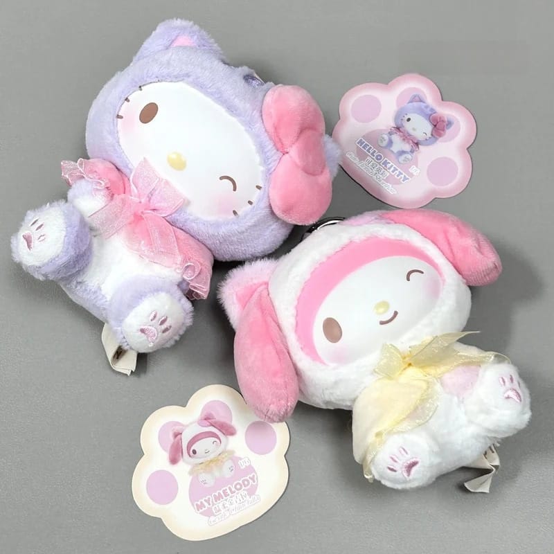 Sanrio characters Play with Kittens Series Plush Pendant (Blind Box) selling per piece - 2303512410106