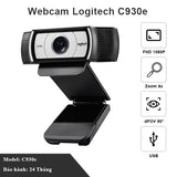 كاميرا ويب سلكية من نوع لوجيتك C930E بدقة Full HD 1080P وعدسة واسعة الزاوية - أسود