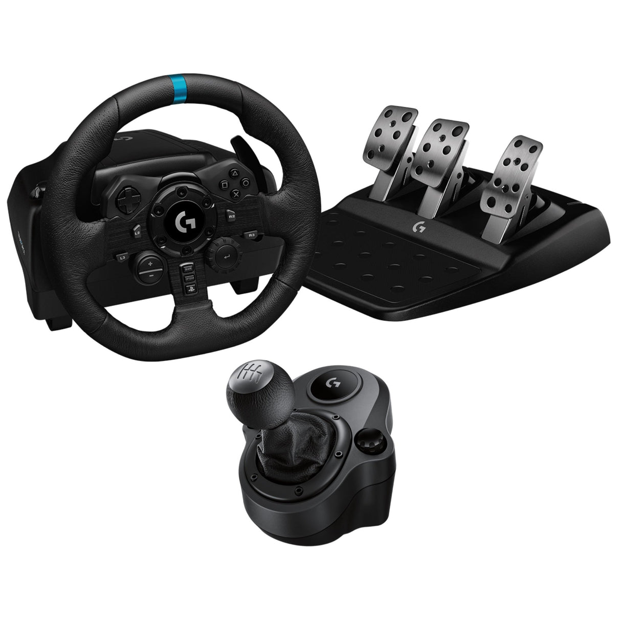 Logitech G923 Driving Force Racing Wheel + Shifter For Xbox & PC