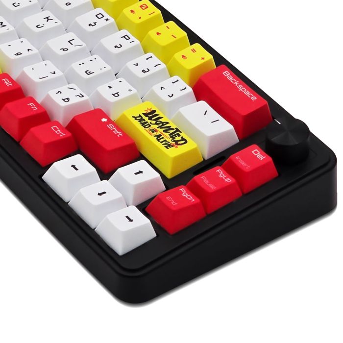 GamerTek Nexus 65% Layout Tri Mode Mechanical Keyboard Linear Switches - Luffy Edition