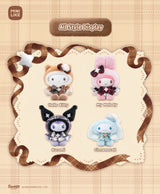 Sanrio characters Fuzzy Style Series Plush Relaxing Toy Sanr (Blind Box) - 25MR-016
