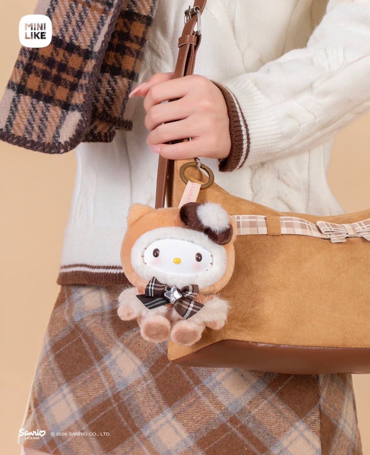 Sanrio characters Fuzzy Style Series Plush Relaxing Toy Sanr (Blind Box) - 25MR-016