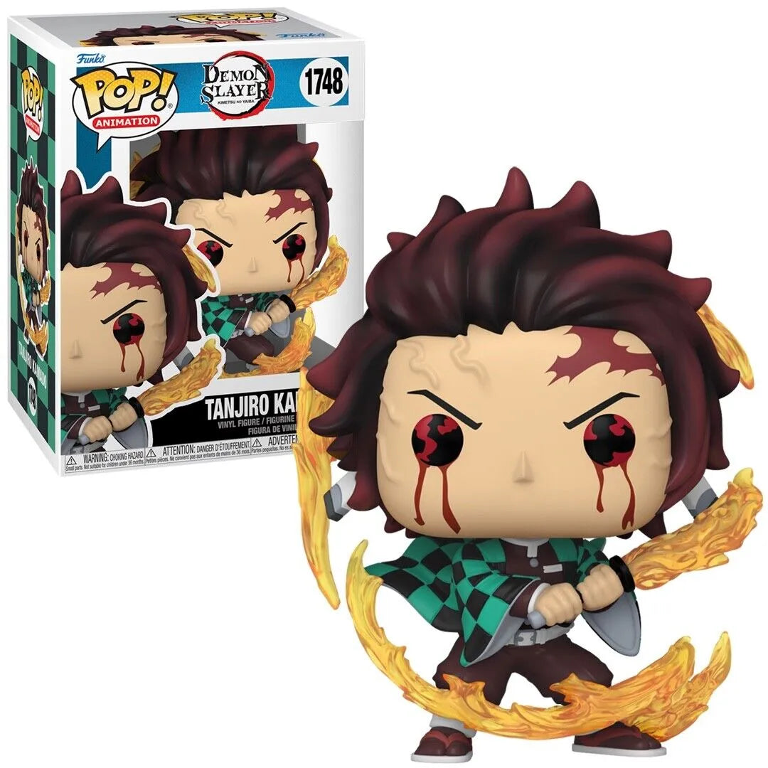 Pop! Animation: Demon Slayer - Tanjiro (Sun Breathing) - 9cm