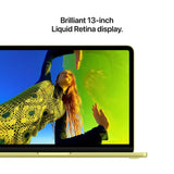 Apple MacBook Neo - 13" / A18 Pro / 6-core CPU / 5-core GPU / 16 Core Neural Engine / 8GB RAM / 256GB SSD / English - Arabic Keyboard Without Touch ID Citrus - 1YW / MHFD4AB