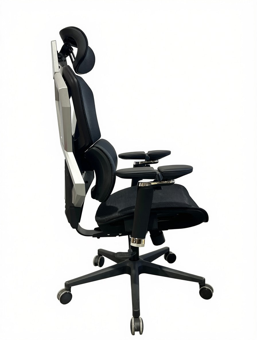 Sades Phoenix SA-AD10-B Adjustable Mesh Gaming Chair with 6D Armrest - Black