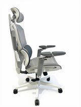 Sades Phoenix SA-AD10-W Adjustable Mesh Gaming Chair with 6D Armrest - White