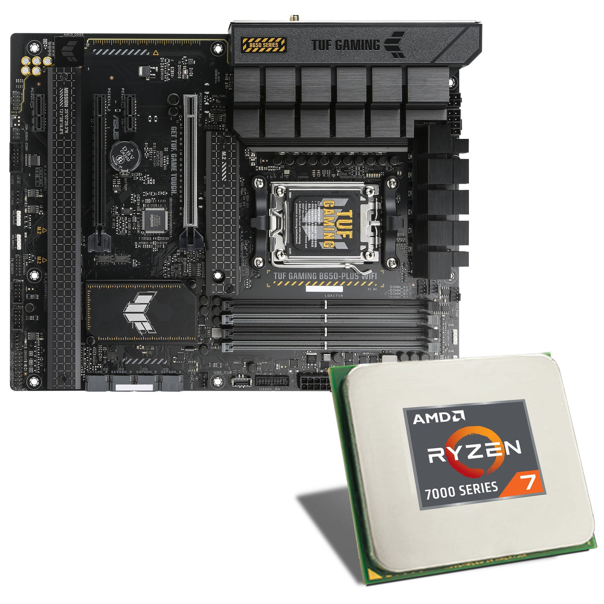 معالج AMD Ryzen 7 7800X3D للألعاب - 8 أنوية، مقبس AM5 (بدون مروحة)