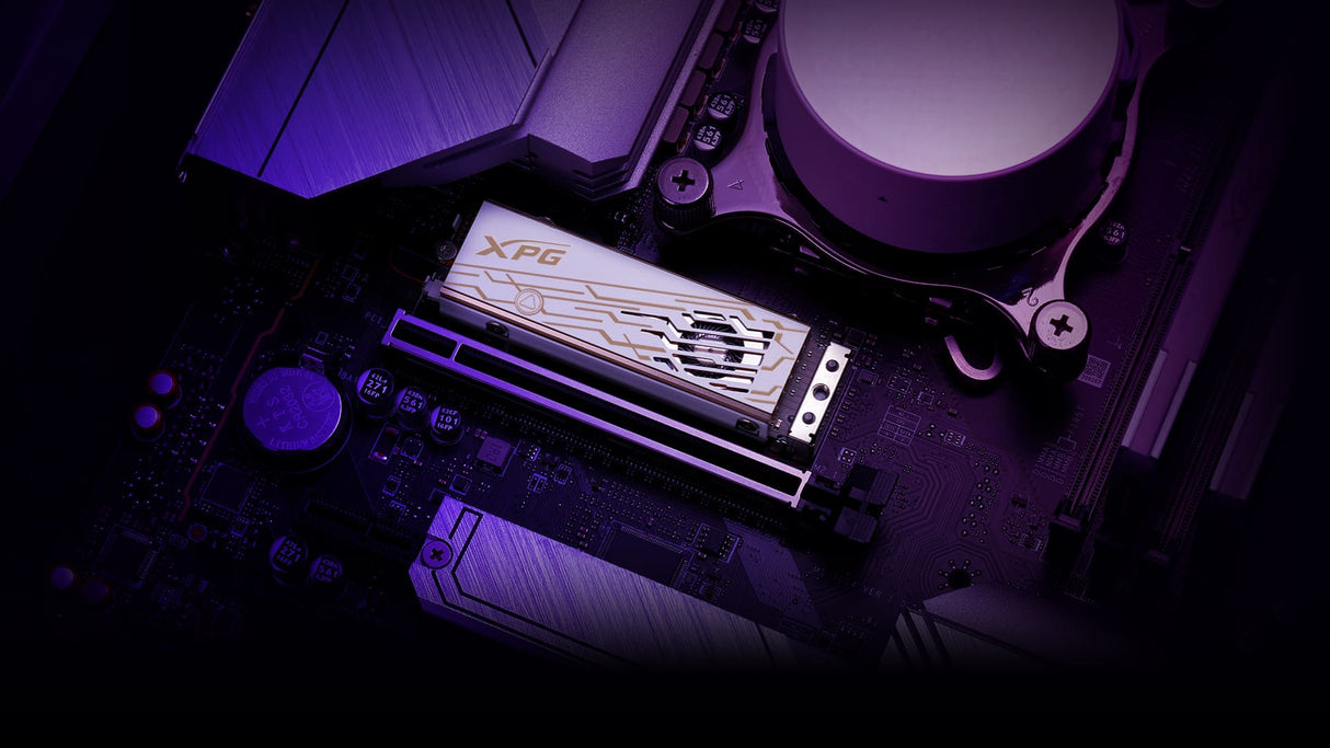 XPG Mars 980 Pro PCle Gen5 x4 M.2 SSD 2TB - White