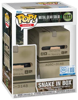 FUNKO POP: METAL GEAR SOLID- SNAKE IN BOX (EXC) - 10 cm