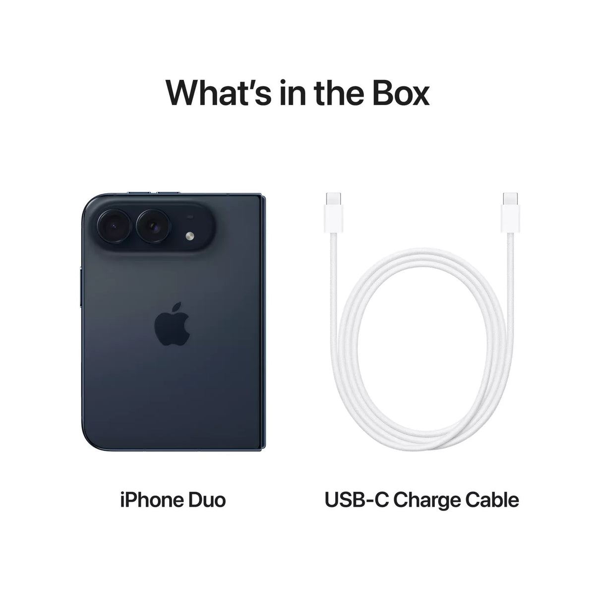 iPhone Duo Foldable Phone (Japanese Version)
