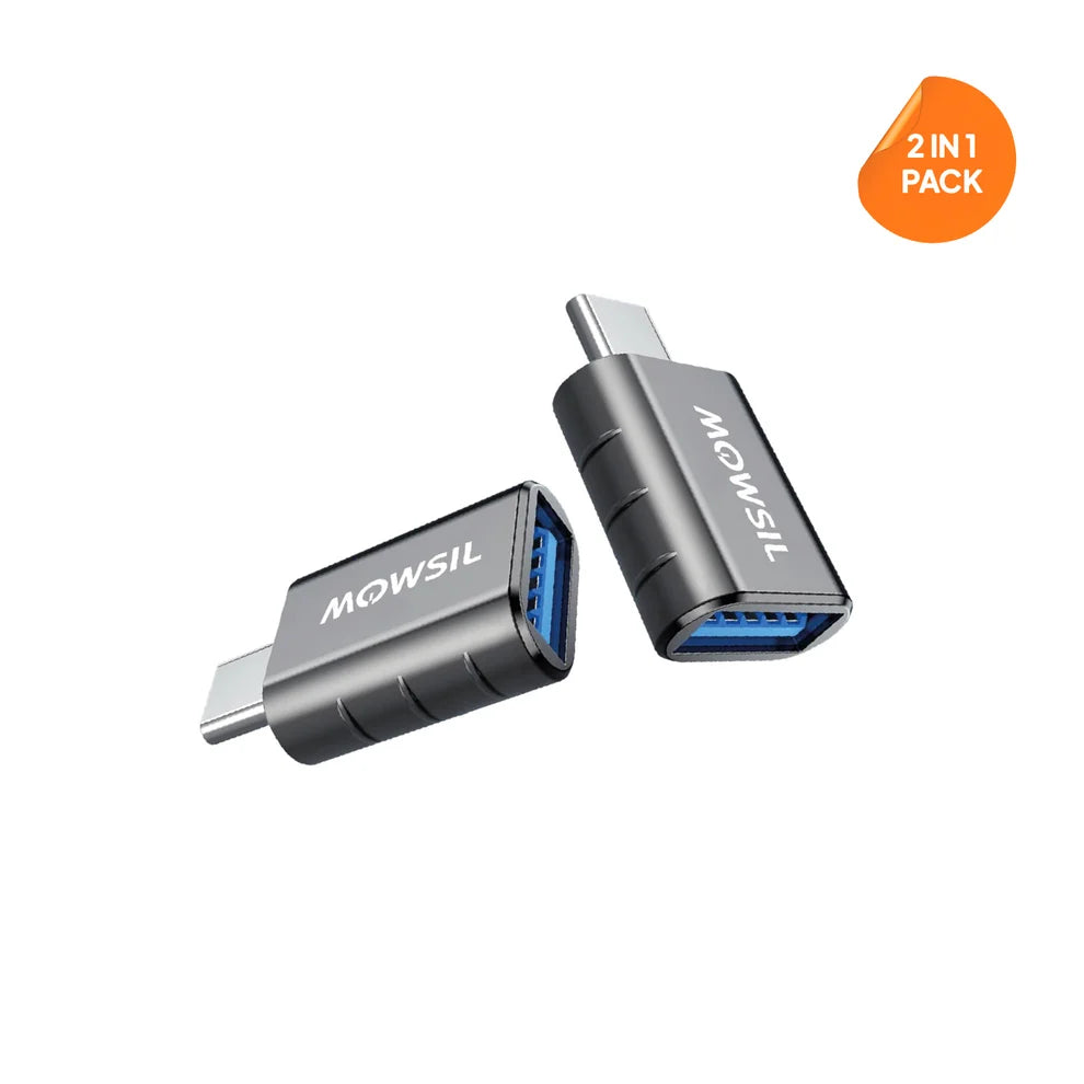 Mowsil USB-C to USB 3.0 Converter 2 Pack