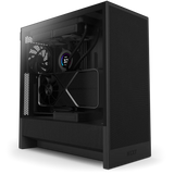 NZXT H5 Flow (2024) Compact Mid-Tower ATX Case - Black