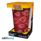 NARUTO SHIPPUDEN - Large Glass - 400ml - Akatsuki -