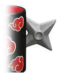NARUTO SHIPPUDEN - Mug 3D handle - Shuriken Akatsuki x2