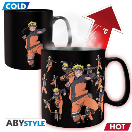 NARUTO SHIPPUDEN - Mug HeatChange - 460 ml - Multicloning