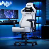 AndaSeat Kaiser 4 XL Premium PVC Leather Gaming Chair – White