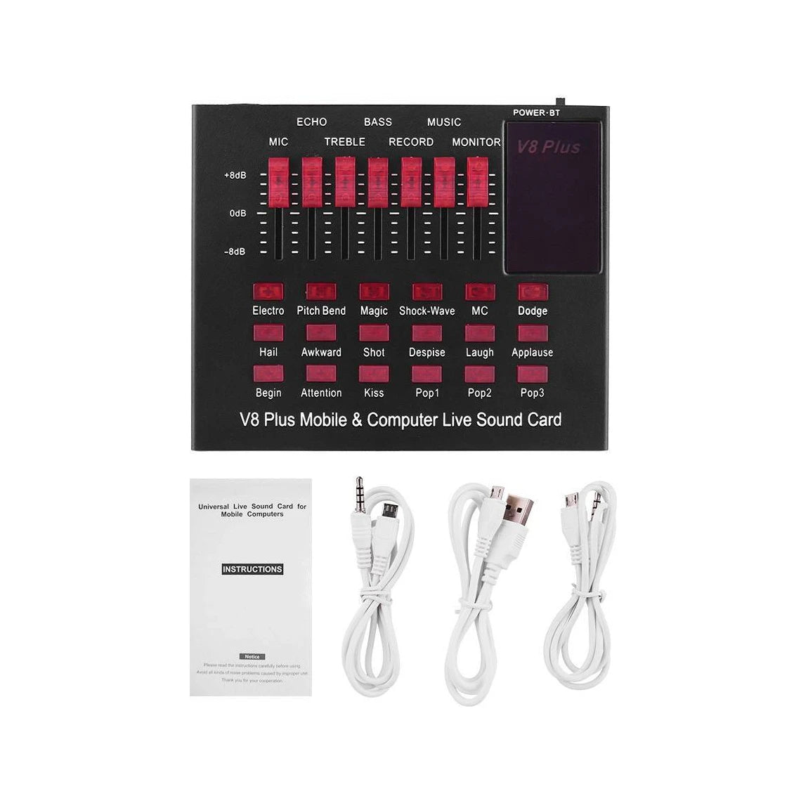 V8 PLUS SOUND CARD