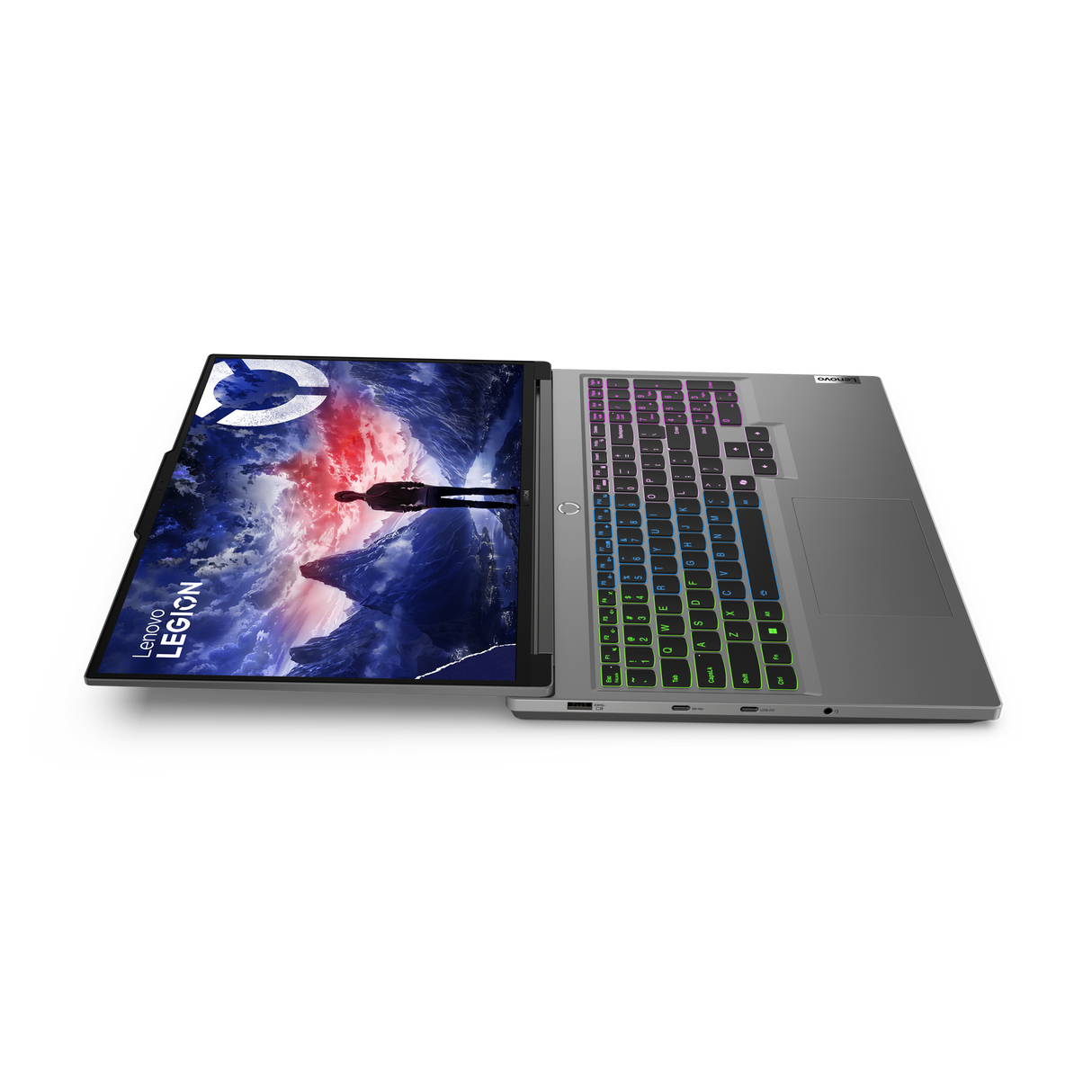 لينوفو Legion 5 16IRX9 موديل 83DG004JUS، معالج Intel Core i9-14900HX، كرت RTX 4060، رام 32GB DDR5، تخزين 1TB SSD، شاشة 16 بوصة WQXGA